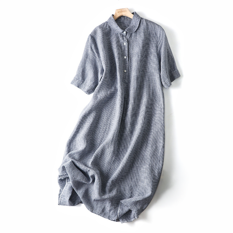 Willow Linen Midi Dress